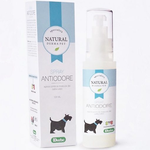 SPRAY ANTIODORE NATURAL PET DERBE 100 ml